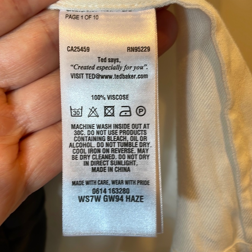 Ted Baker Asymmetrical Color Block Tunic - image 6